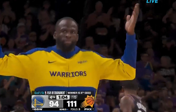 太阳勇士附加赛爆发冲突格林布克双双被驱逐